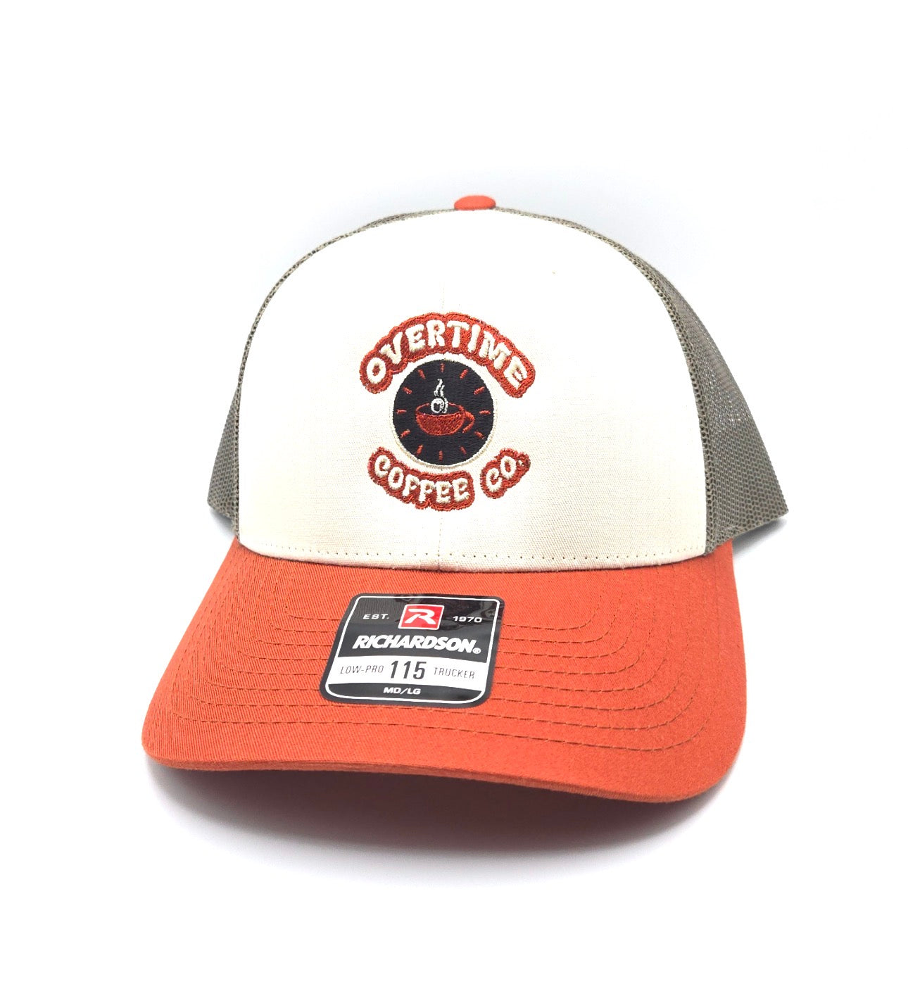 Overtime Coffee Richardson-115 Low Profile Trucker Hat