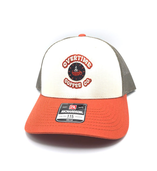 Overtime Coffee Richardson-115 Low Profile Trucker Hat